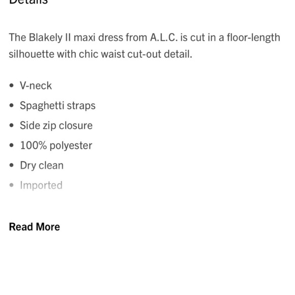 A.L.C Blakey 2 Maxi Dress. - Picture 6 of 7